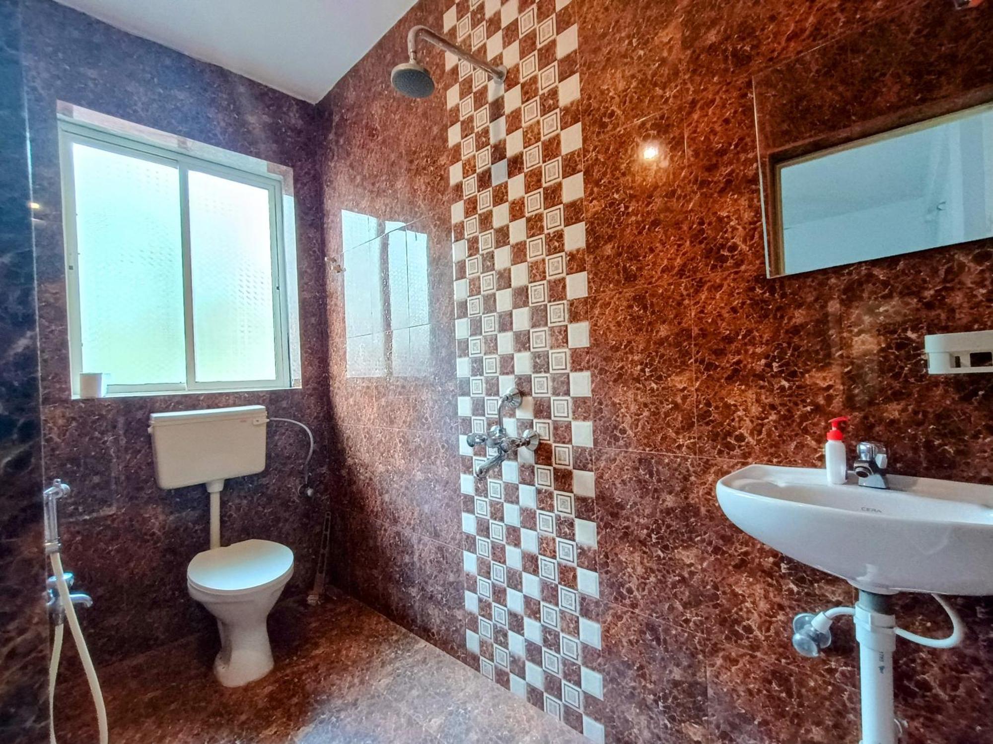 Gs Home On The Bay - Super Sea View Glass Studio Apartment Vagator Extérieur photo
