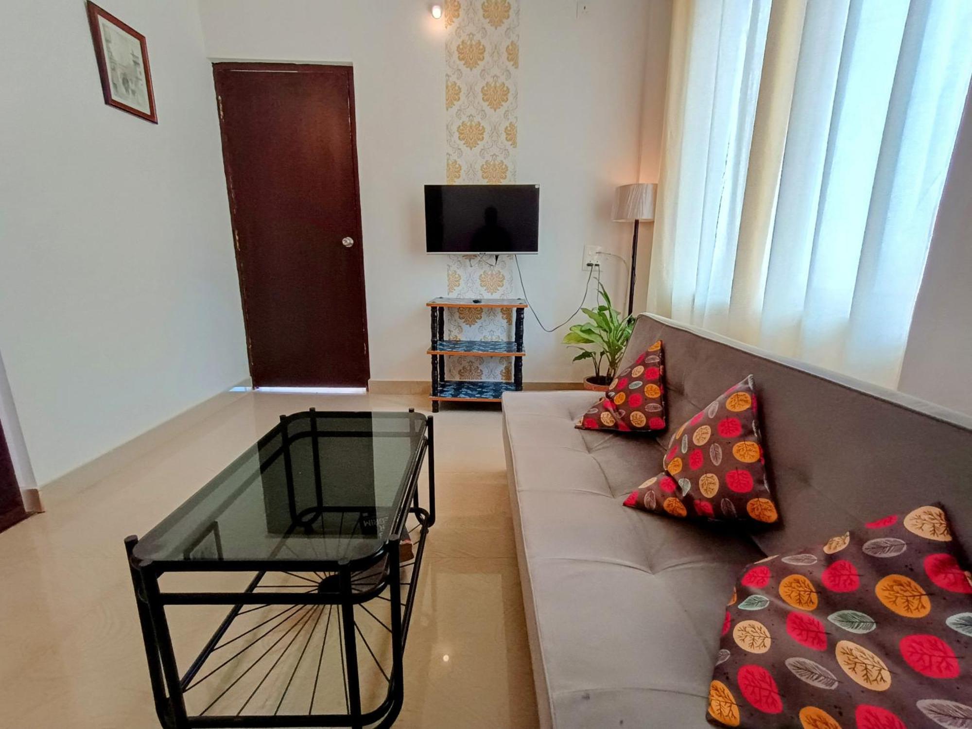 Gs Home On The Bay - Super Sea View Glass Studio Apartment Vagator Extérieur photo